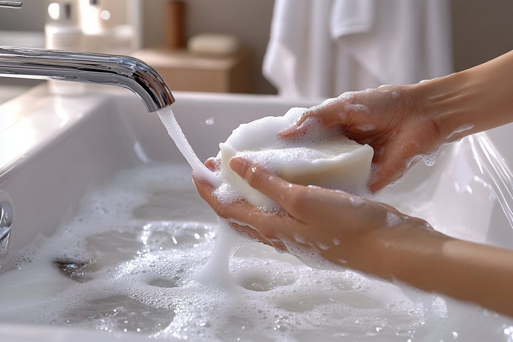 Comment se laver les mains efficacement avec du savon?