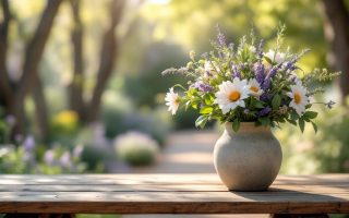 L’art floral dans les espaces commémoratifs en Provence