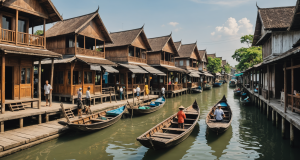 Aventure urbaine : marchés flottants- klongs et balades actives