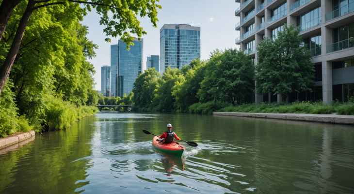 Kayak – rando – vélo : activités plein air à portée de ville