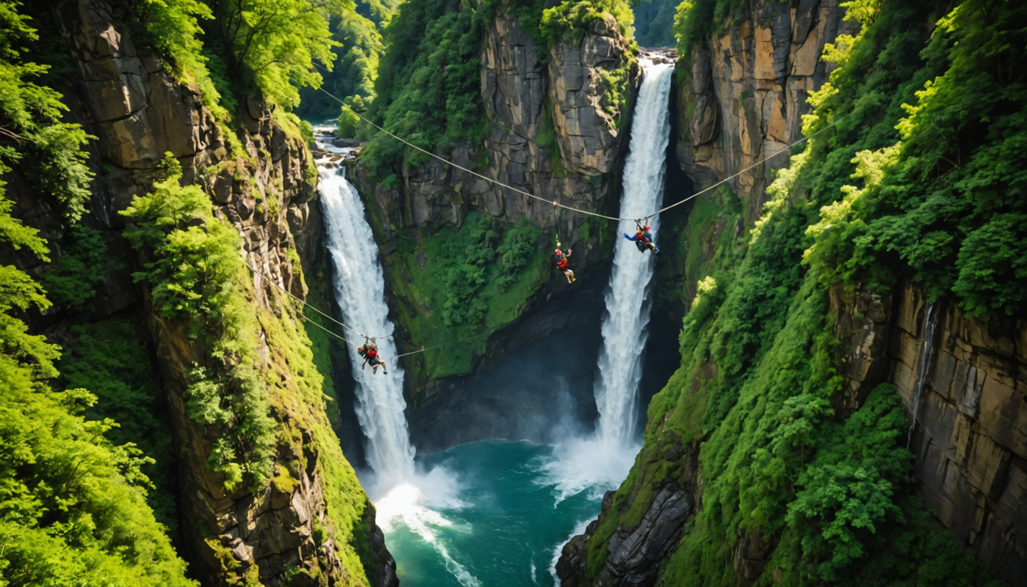 découvrez l'adrénaline pure entre tyroliennes, cascades et canyons. vivez une aventure nature inoubliable alliant sensations fortes et paysages époustouflants.