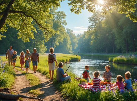 Aventures en plein air : activités nature à partager en famille