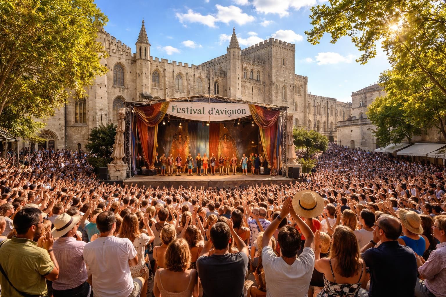 découvrez les aventures scéniques en provence avec le festival d'avignon, une expérience unique de théâtre en plein air mêlant tradition et innovation au cœur de paysages enchanteurs.