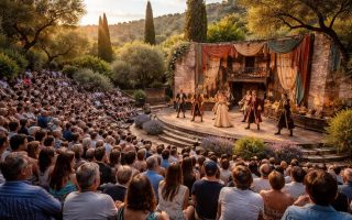 Aventures scéniques en Provence avec le Festival d&rsquo;Avignon et théâtre en plein air