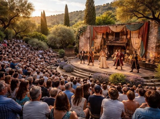 Aventures scéniques en Provence avec le Festival d&rsquo;Avignon et théâtre en plein air