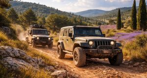 Circuits aventure en Provence avec Jeep Wrangler et Land Rover Defender tout-terrain