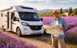 Explorez la Provence en camping-car Rapido et Pilote avec itinéraires des lavandes