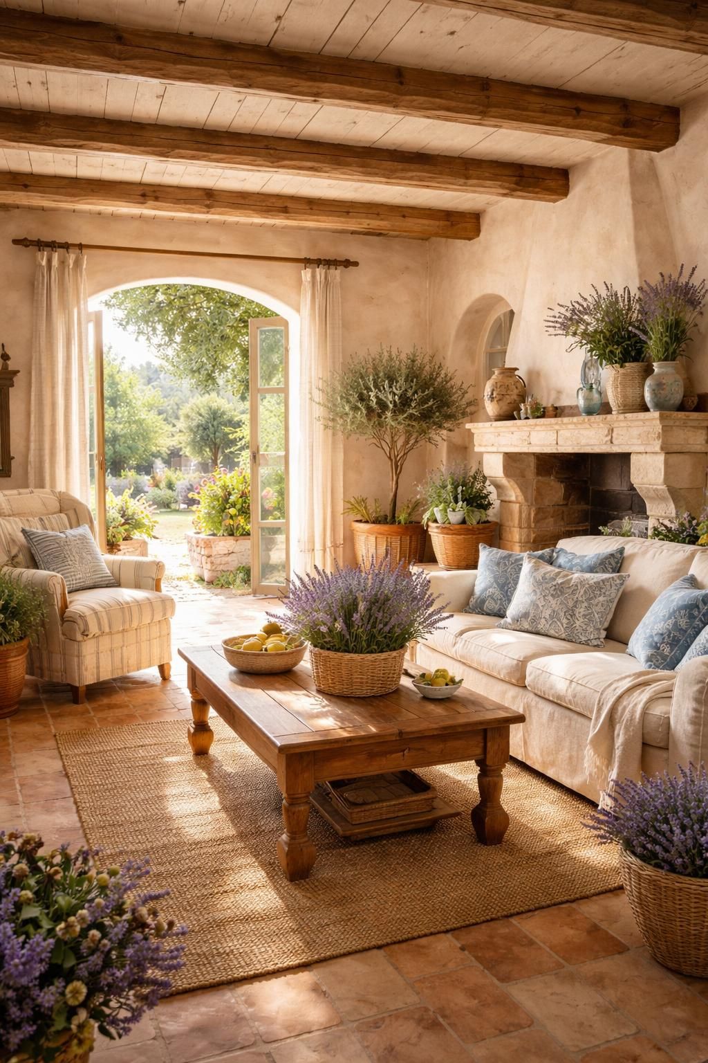 découvrez le charme du style provençal méditerranéen à travers la lavande parfumée, les oliviers majestueux et la céramique artisanale authentique pour une ambiance chaleureuse et naturelle.