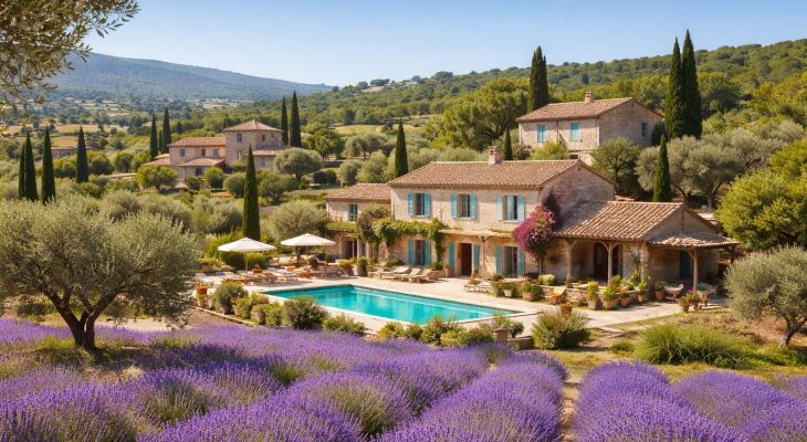 Immobilier touristique en Provence avec mas et bastides pour location saisonnière à Aix