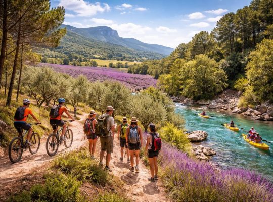 Plateformes de réservation activités outdoor avec Manawa, RendezVous Nature et BookOutdoor en Provence