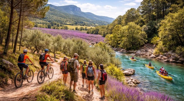 Plateformes de réservation activités outdoor avec Manawa, RendezVous Nature et BookOutdoor en Provence