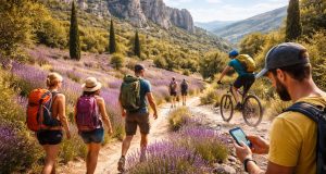 Promouvoir vos activités outdoor en Provence avec Outdooractive, AllTrails et Komoot pour le tourisme aventure