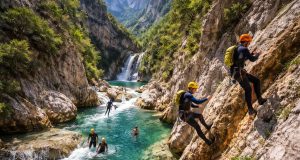 Provence Aventure organise des stages de canyoning et escalade à Verdon