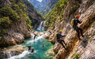 Provence Aventure organise des stages de canyoning et escalade à Verdon
