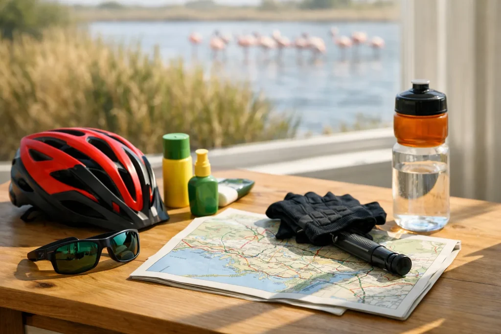 La Camargue à vélo : plat, vent, moustiques et flamants