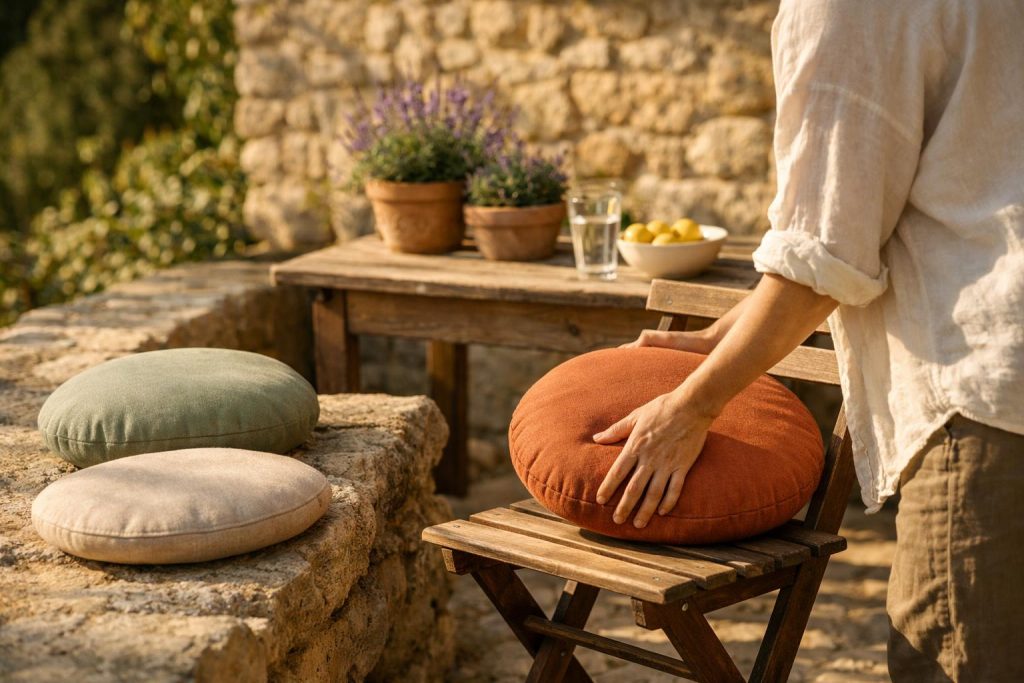 Coussin Rond Ferme ou Moelleux : Quel Niveau de Confort Préférer ?